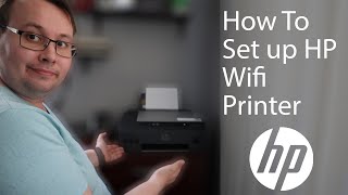 HP Smart Tank 515  wireless printer setup [upl. by Aedrahs395]