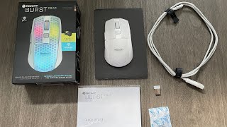 ROCCAT Burst Pro Air RGB Mouse Unboxing [upl. by Adner]