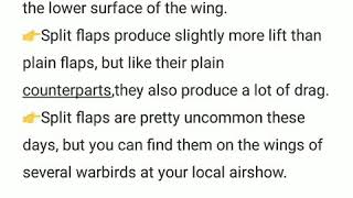 Types of Flaps in aircraft [upl. by Staal]