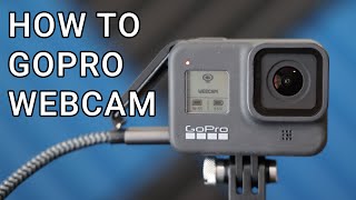 Use Your GoPro as a Webcam Webcam Utility Method [upl. by Eniamert703]