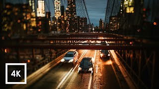 City Traffic Sounds for Sleep  Highway Ambience at Night  10 Hours ASMR White Noise [upl. by Annelg]