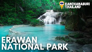 Erawan National Park Thailands Most Beautiful Waterfalls [upl. by Nage278]