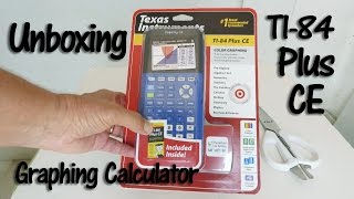 TI 84 Plus CE Calculator Unboxing [upl. by Mya]