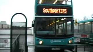 Trains amp Buses at Liverpool Ormskirk Southport Skelmersdale Wigan and St Helens January 2011 [upl. by Letta]