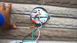 How To Change An Outdoor Light Fixture By Yourself [upl. by Lemuel]