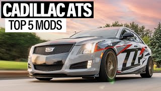 Cadillac ATS 20 Top 5 Mods  ZZPerformance [upl. by Roswald]