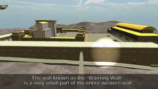 Virtual tour in Jerusalem on herods Temple Mount [upl. by Rede]