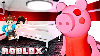 We Woke Up With PIGGY In The Hospital Roblox [upl. by Hedwiga]