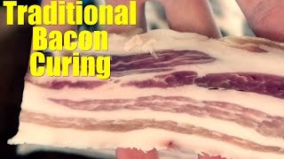 Traditional Bacon Curing No Nitrates  Just Salt [upl. by Wilhelmine]