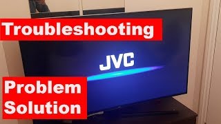 How To Troubleshoot JVC LCD Flat Screen TV  Common Problems amp Solution on JVC TV [upl. by Tlevesor]