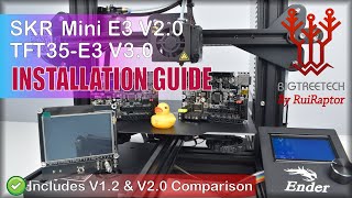 SKR Mini E3 V20  TFT35 Installation Guide  BLT Upgrade ENDER 3ENDER 3 Pro [upl. by Rawdon]