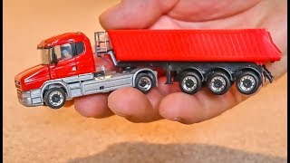 Micro scale RC Truck gets unboxed and tested 187 H0 scale [upl. by Latoya]