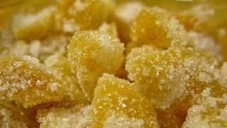 How to Crystalized or Candied Ginger video recipe by Bhavna [upl. by Vas589]