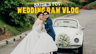 RAW WEDDING VLOG  Jen Barangan [upl. by Akela]