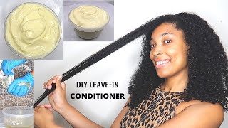 La Recette De Ma Crème Capillaire Pour La Pousse Des Cheveux  DIY [upl. by Kotick811]