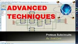 Proteus Sub Circuits TUTORIAL 💡 [upl. by Yecnahc56]