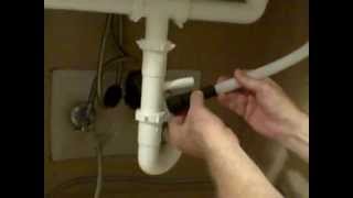 How To Install Dishwasher Plumbing  Replacing a Dishwasher [upl. by Ros]