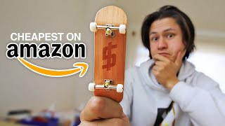 THE CHEAPEST FINGERBOARD ON AMAZON [upl. by Eimmas]