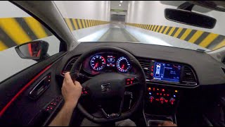 Seat Leon Night  POV Test Drive 521 Joe Black [upl. by Phillada]