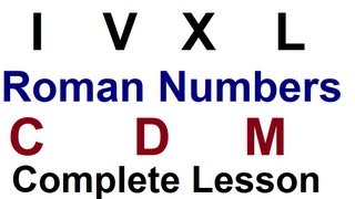 Roman Number System [upl. by Sharman]