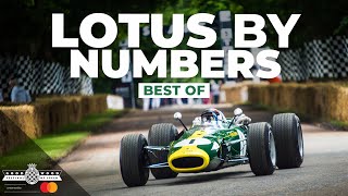 10 Lotus legends at Goodwood  Festival of Speed [upl. by Conias894]