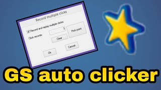 COMO FUNCIONA O GS AUTO CLICKER TUTORIAL [upl. by Paulita646]