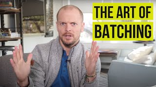 How Batching Can Help You Maximize Your Productivity  Tim Ferriss [upl. by Winther]