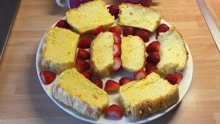 Lemon Drizzle Cake  Slimming World  Make It Mondays [upl. by Neelloj]