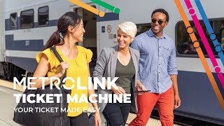 Metrolink Ticket Machines  Your Ticket Made Easy [upl. by Marala]