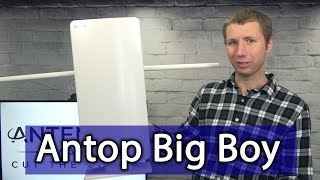 Antop Big Boy AT400BV Indoor Outdoor Antenna Review [upl. by Nagiem]