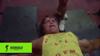 Arnold Schwarzenegger Chest FLY Form Video [upl. by Winterbottom]