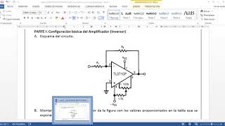Amplificador Operacional en Multisim [upl. by Patrice]