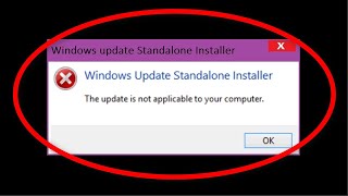 How To Fix The Update Is Not Applicable To Your Computer Windows 1087 [upl. by Novello]