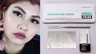 Kryolan Dermacolor Camouflage Cream Tutorial Review [upl. by Burdelle]