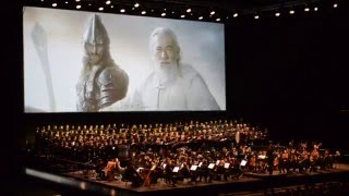 The Lord of the Rings in Concert  Helms Deep  Forth Èorlingas [upl. by Aleirbag]