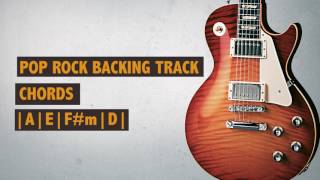 Backing Track  Pop Rock  A Major [upl. by Fry]