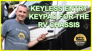 Ford Keyless Entry Wireless Keypad Installation And Programming  Class C RV Ford ESeries  RV Mod [upl. by Eibo596]