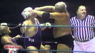 Crusher Bruiser amp Little Bruiser vs Black Jacks amp Bobby Heenan [upl. by Carlota]