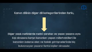 HUKUK DİLİ VE ADLİ YAZIŞMALAR  Ünite 1 Konu Anlatımı 1 [upl. by Euk]