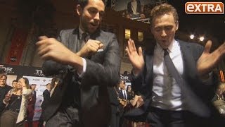 Thor 2 DanceOff Tom Hiddleston vs Zachary Levi [upl. by Stanfield]