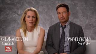 David Duchovny amp Gillian Anderson TCA 2016 [upl. by Atirys]