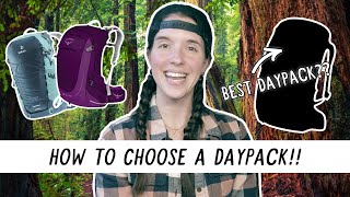 How to Choose a Hiking DAYPACK  Miranda in the Wild [upl. by Nannoc449]