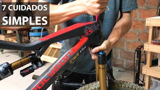 7 Mantenciones Fáciles y Simples para tu Bicicleta de Montaña [upl. by Laundes613]