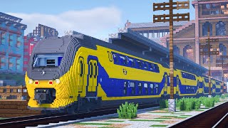 Minecraft More Voxel Trains Immersive Railroading [upl. by Leanard620]