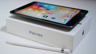 New iPad mini 2019  Unboxing and Overview [upl. by Linette492]