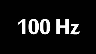 100 Hz Test Tone 10 Hours [upl. by Yknip]