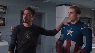 Tony Stark Vs Capitan America Español latino HD Los Vengadores [upl. by Ettenuj698]