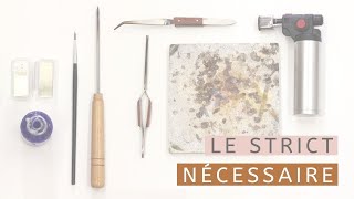 Apprendre à souder ses bijoux  le matériel de base essentiel [upl. by Alleris466]