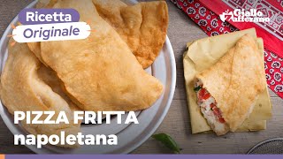 PIZZA FRITTA NAPOLETANA ricetta originale [upl. by Ailongam]