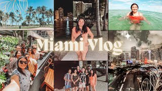 Miami Travel Vlog  Exploring South Beach amp Downtown Miami [upl. by Analart58]